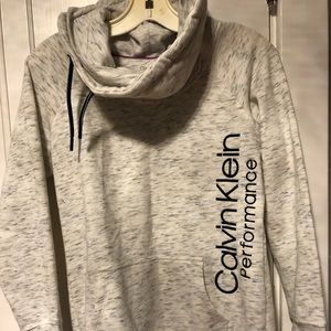 Calvin Klein Performance Mock Neck Sweatshirt